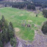 Course from hole 3 in April